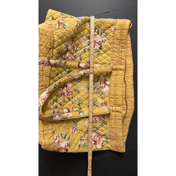 April Cornell Isabella’s Journey quilted tote weekender travel diaper bag - Image 8