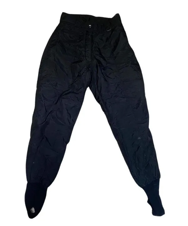 Liftline Elastic Waist Ski Black Nylon Pants Women’s Size Small - Image 4
