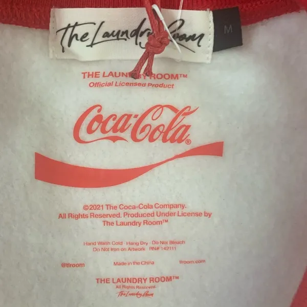 The Laundry Room Coca Cola American Downhill Ski Team Sweatshirt - Size XS - NWT - Image 10