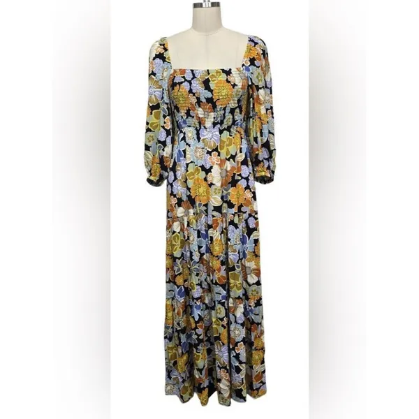 L*Space Dakota floral maxi Dress size Small - Image 6