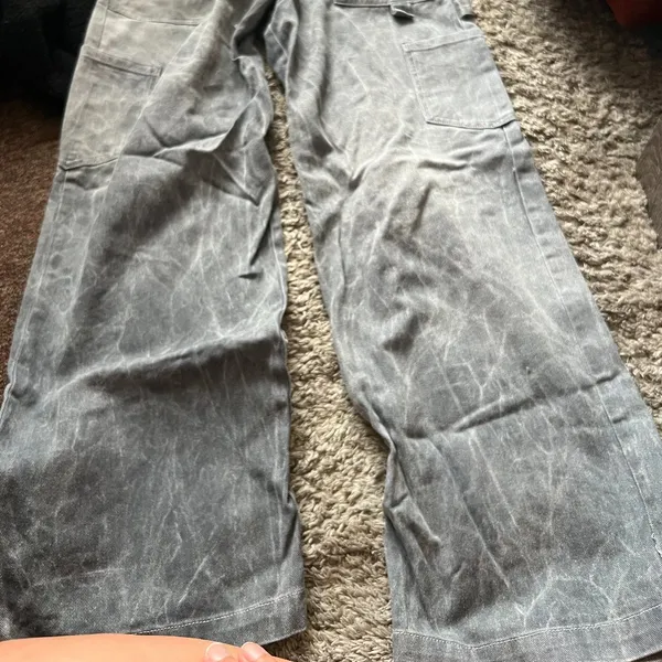 Altar'd‎ State acid wash wide leg jeans size M - Image 3