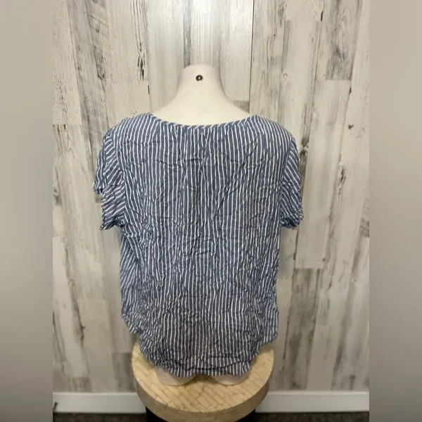 Stripped blouse Blue Size XL - Image 3