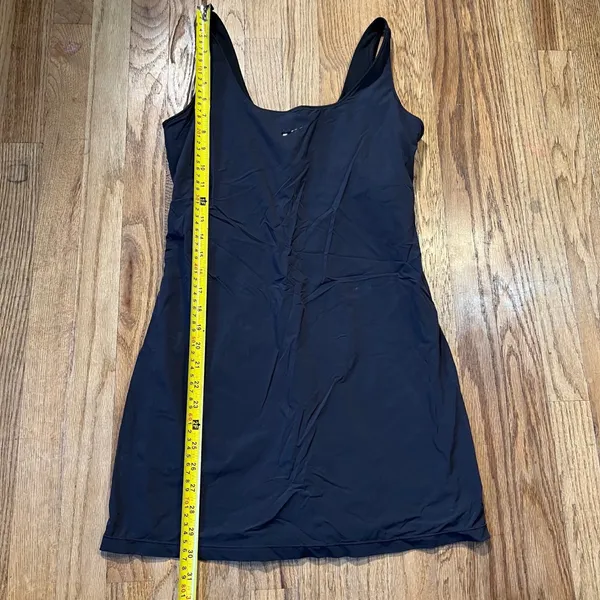 Nike Zenvy Womens Dri-FIT Allover Support Dress Black DQ6020-010 Small - Image 3