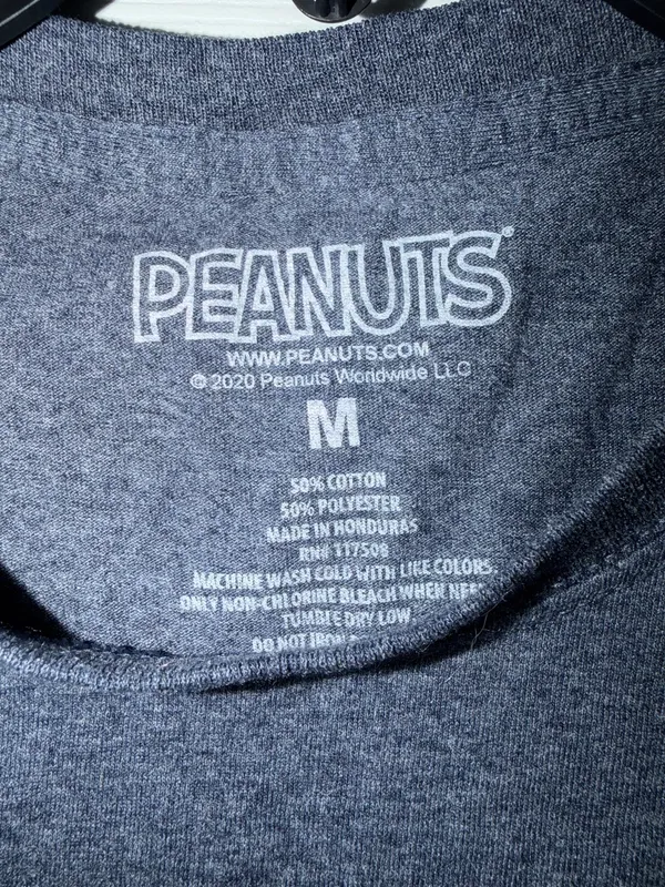 Peanuts graphic tee Blue Size M - Image 3