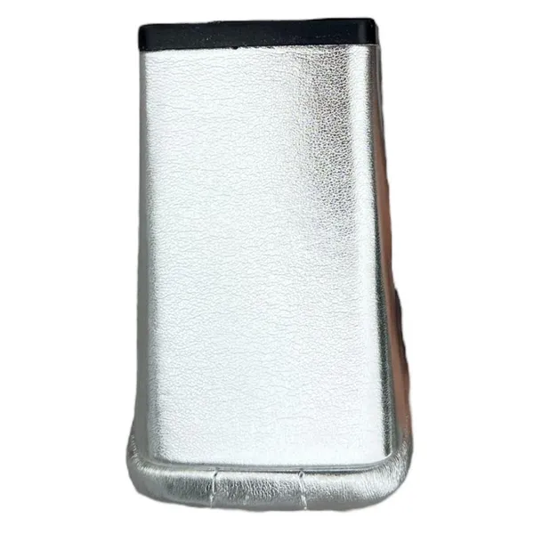 Lisa Vicky Silver Metallic "Very Vicky" Cushion Women's Size 9M Mules Block Heel - Image 11