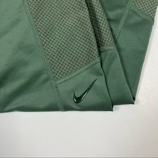 Nike Pro Training Leggings In Green Metallic - Image 6