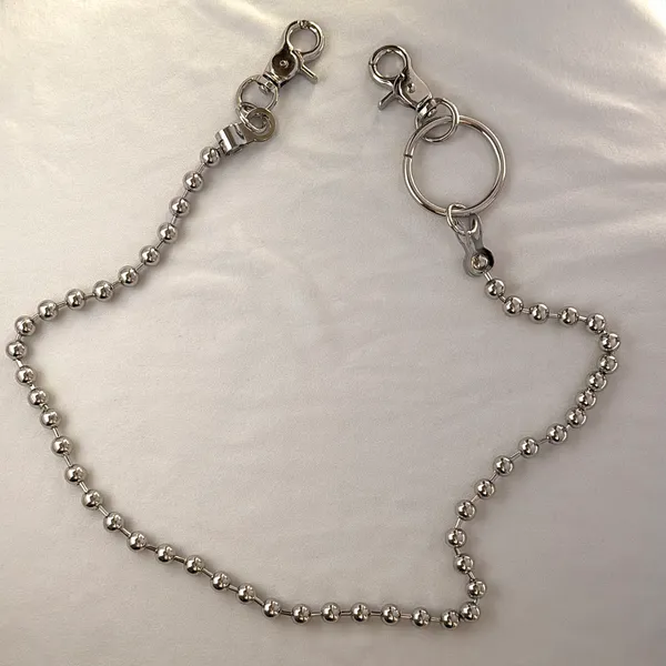 Bead Pants Chain for Men Women,Jeans Chain,Keys Chain,Biker Wallet Chain,Streetwear Punk Hip Hop Unisex Style - Image 6