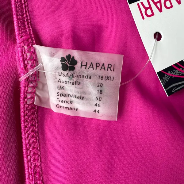 NWT Hapari Swim Skirt XL Raspberry Pink SPF 50 Cover Up Beach Resort Cruise - Image 7