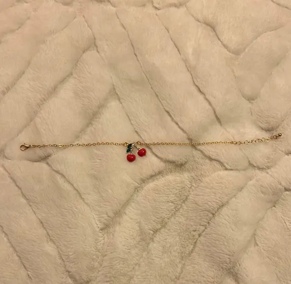 Cherry Anklet Gold - Image 2