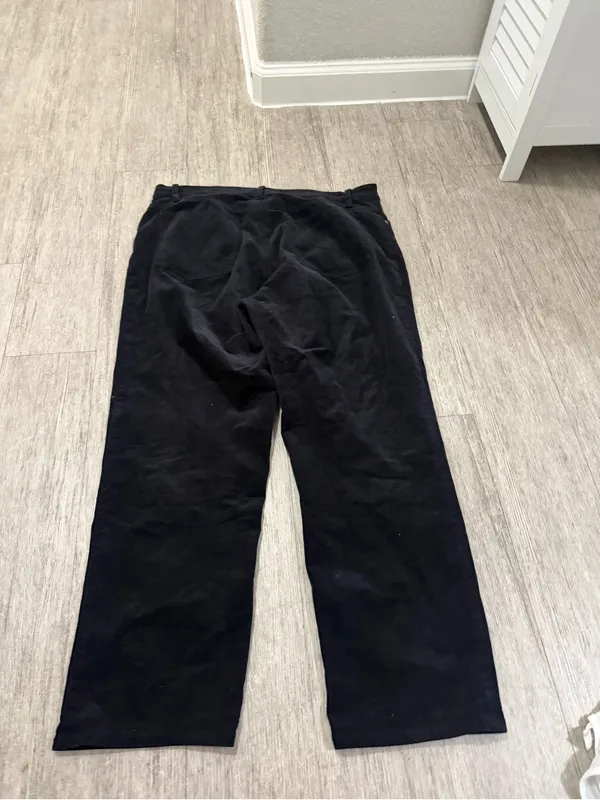 Eileen Fisher Organic Cotton Corduroy Wide-Leg Pant - Image 3