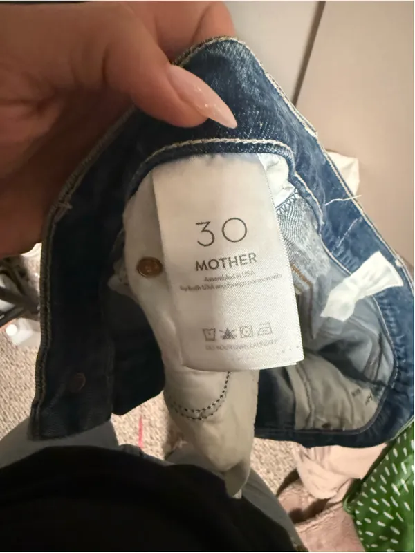 Mother High Waisted Rider Ankle Far Beyond The Sky- Size 30 - Image 6