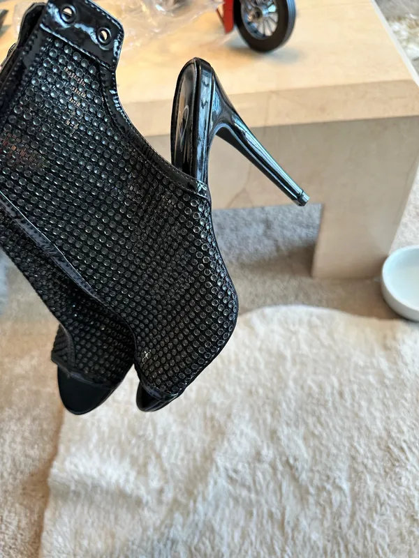 Booties Black Size 7.5 - Image 6
