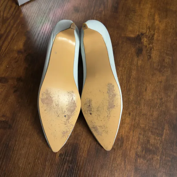 1980s Coloriffic ‘Sondra’ Powder Blue Pumps Size 8 - Image 10