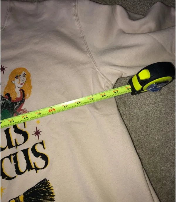 Disney Hocus Pocus Sanderson Sisters Crop Sweatshirt JRS XL New - Image 3