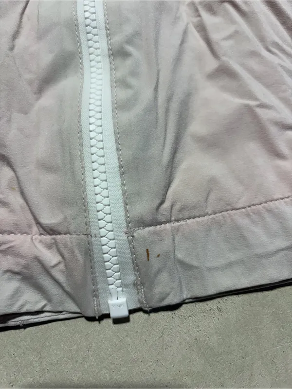 Lululemon run rise & shine Light Pink Hooded Windbreaker Jacket 4 - Image 4