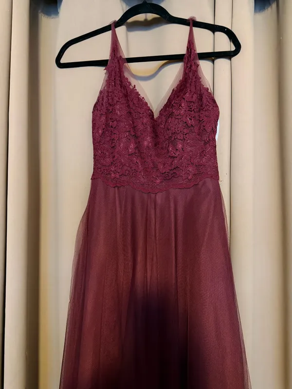 Watters Bridesmaid Dress Red Size 6 - Image 2
