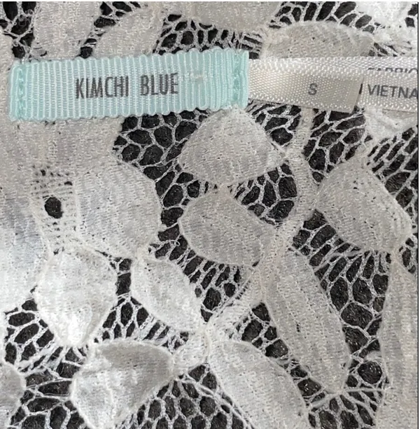 Kimchi Blue Cream Lace Skater Dress - Image 5
