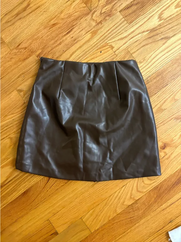Leather Mini Skirt Abercrombie - Image 3