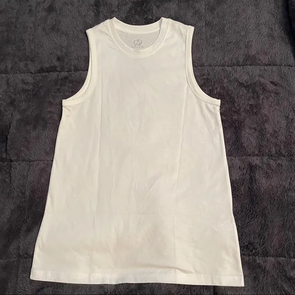 Ivory Ella Tank/ Muscle Shirt - Image 4
