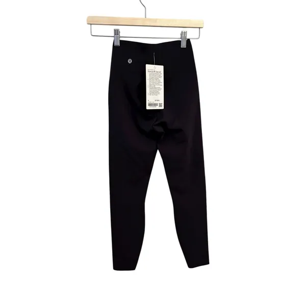 Lululemon Glow Up Tight High Rise 25” Black Size 4 NWT Authentic - Image 2