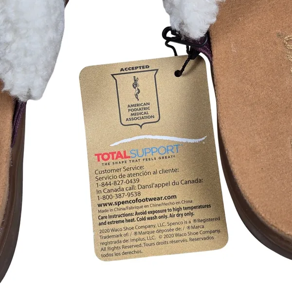 Waco Shoe Company Northridge Cozy Women's Burgundy Suede Shearling‎ Clogs 10B - Image 10