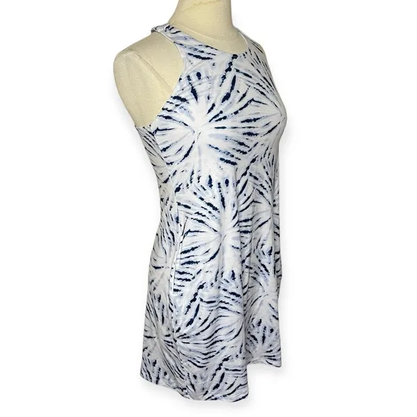 KYODAN Tie-Dye Athletic Mini Dress with‎ Pockets, Medium - Image 5