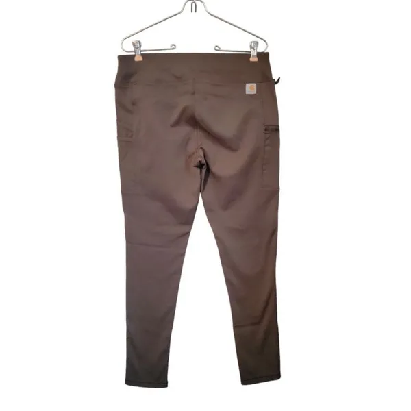 Carhartt Women's Force Fitted Lightweight Utility Legging in Brown, Size small‎ - Image 3