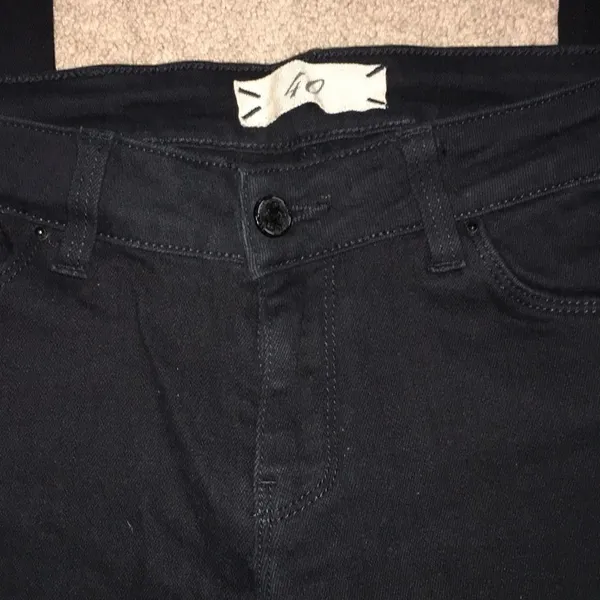 Zara Basic Jeanswear Black Skinny Jeans - Image 3