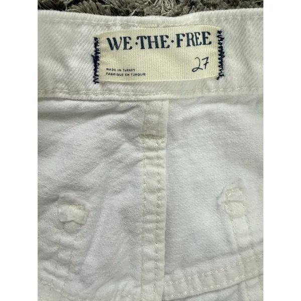 We the Free by Free People Tinsley Baggy High Rise Straight Leg Jeans Women's 27 - Image 16