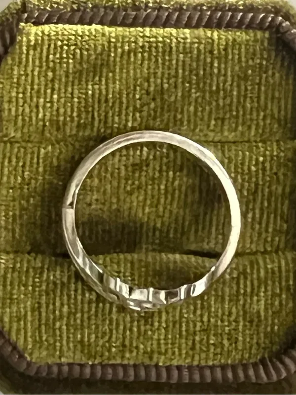 Elegant Design Lotus Flower Purity Rebirth Promise Ring Size 7 - Image 5