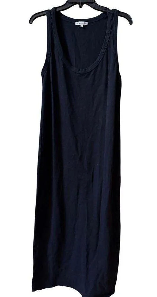 Reformation Bijou Knit tank Dress black small - Image 5