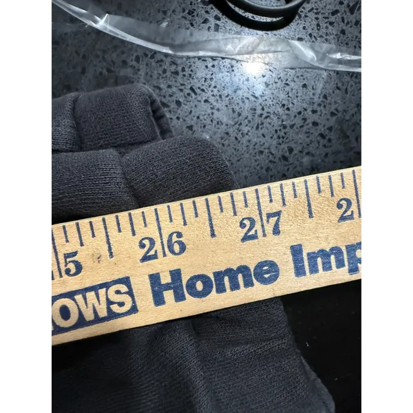 Lululemon Scuba High-Rise Jogger Black Fleece Sweatpants LW5CGDS Size M - Image 7