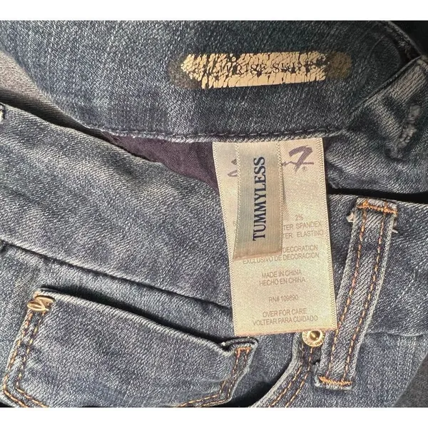 Seven7 for All Mankind Women's Tummyless High Rise Skinny Jeans 12 Regular - Image 4