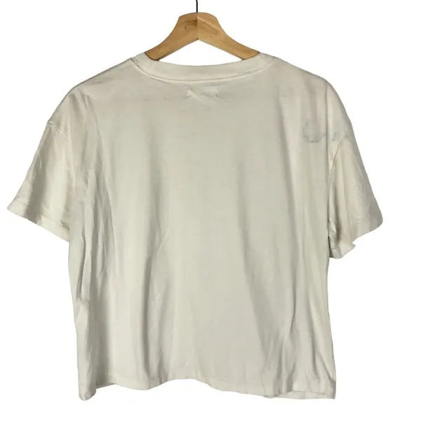 Madewell X‎ Ohkii Studio White Easy Crop Short Sleeve Tee M - Image 4