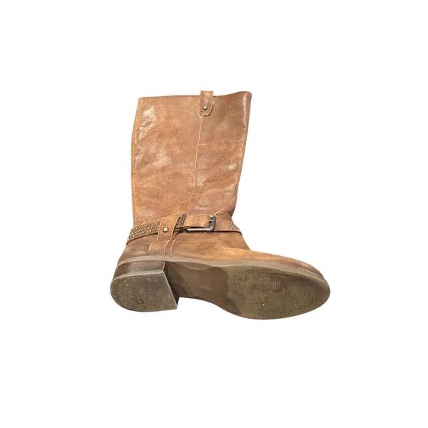 Jessica Simpson "Essence" Leather Riding Boots Size 6 - Image 10