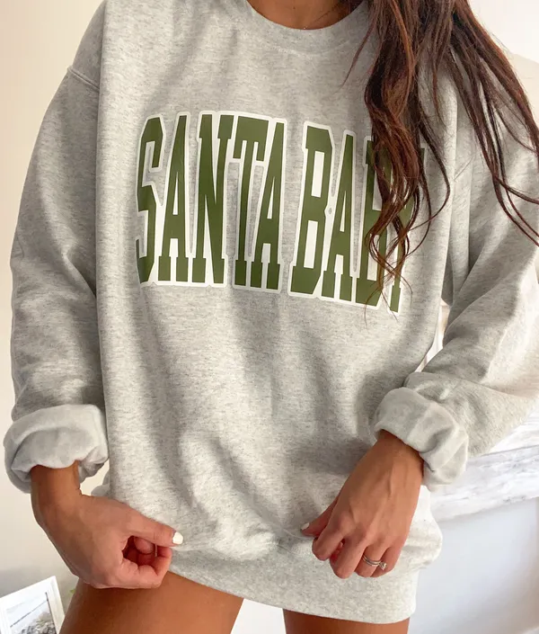 Santa baby crewneck Size XL - Image 7