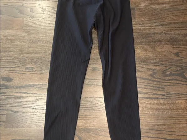 Beyond yoga Impulse Ribbed legging in black - Image 6