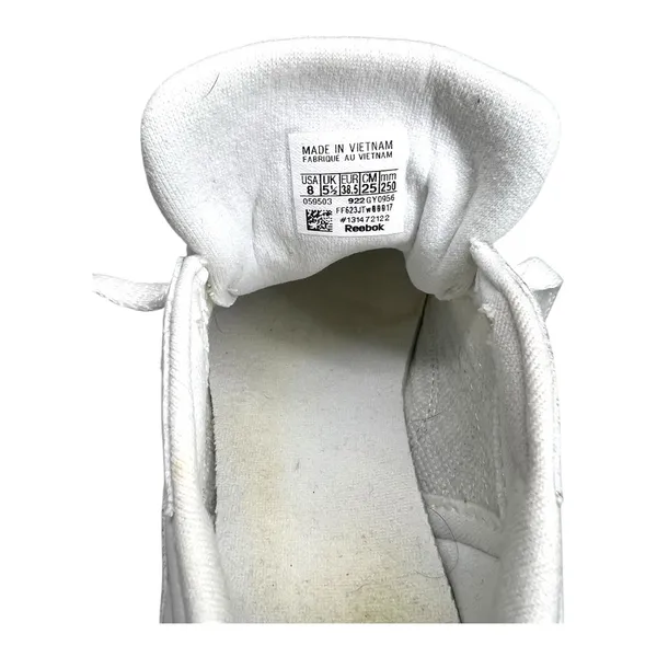 Reebok Women Classic Leather‎ Sneaker White/Gum Size 8 GY0956 - Image 2