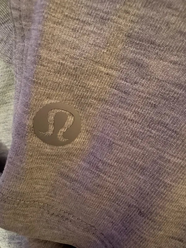 Lululemon Long Sleeve Grey Shirt - Image 2