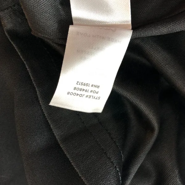 Lulus Effortlessly Sensational Black Satin Backless Maxi Dress High Neck L - Image 7