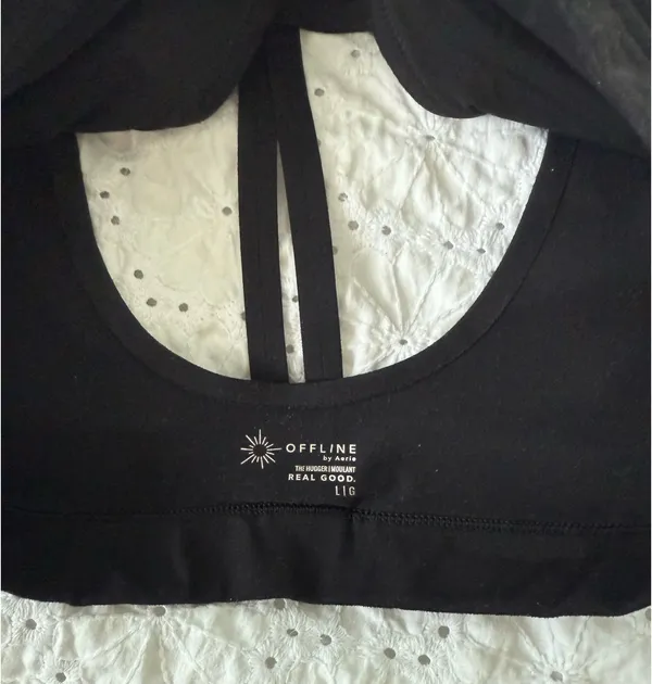 Sports Bra Black Size L - Image 3