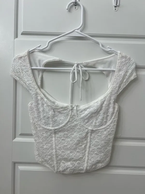 Garage Lace Bustier Top - Image 2