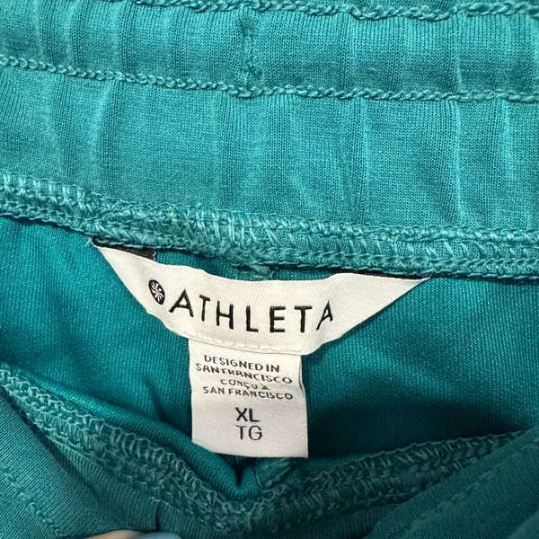 Green Athleta Softstreme straight leg pants‎ - Image 3