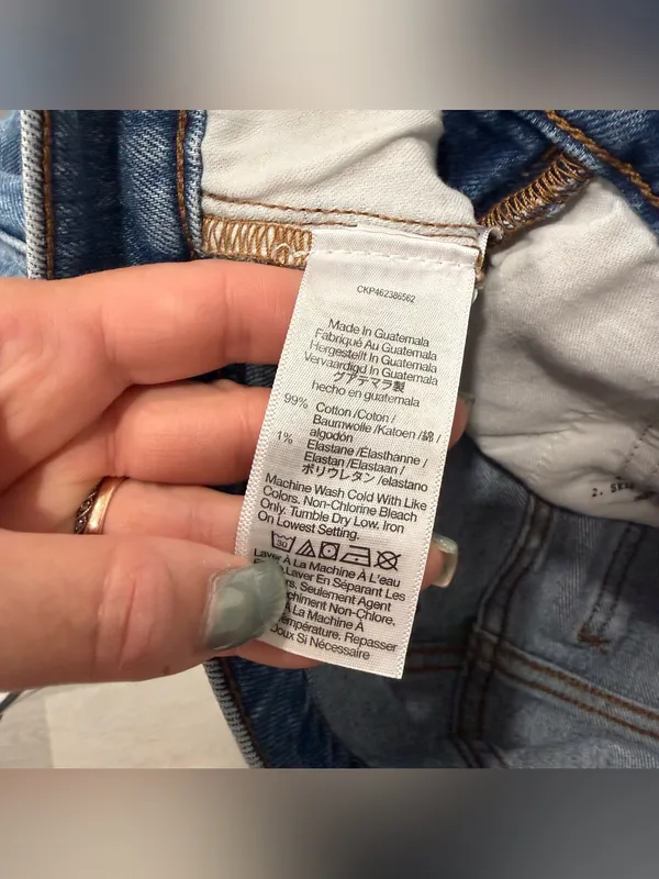 Madewell The Perfect Vintage Ripped Straight Jean 28 - Image 4