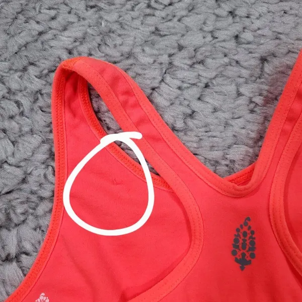 READ Free People Movement Every Single Time Runsie Neon Coral Orange Size XS/S - Image 5