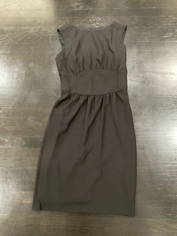 Zara Woman Black Pleated Sheath Dress‎ - Image 7
