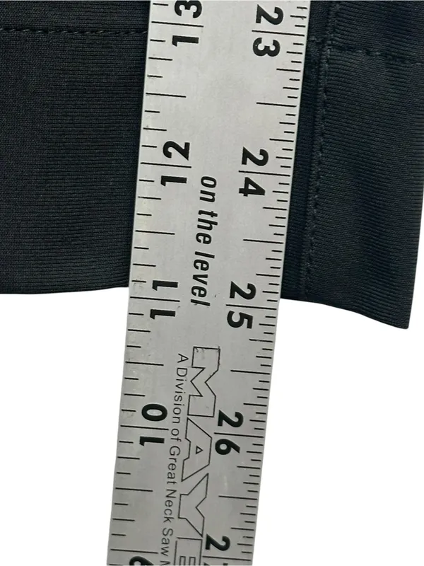 Lululemon City Sleek 5 Pocket Wide Leg Crop Pants Black Size 25 - Image 6