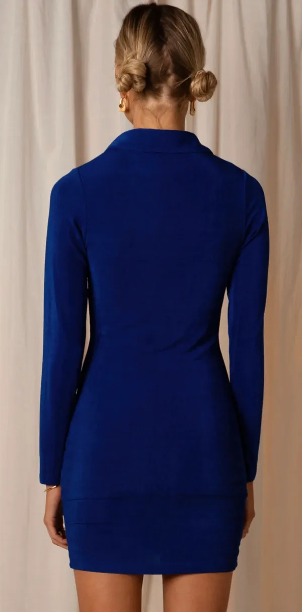 Peppermayo Blue Mini Dress - Image 3