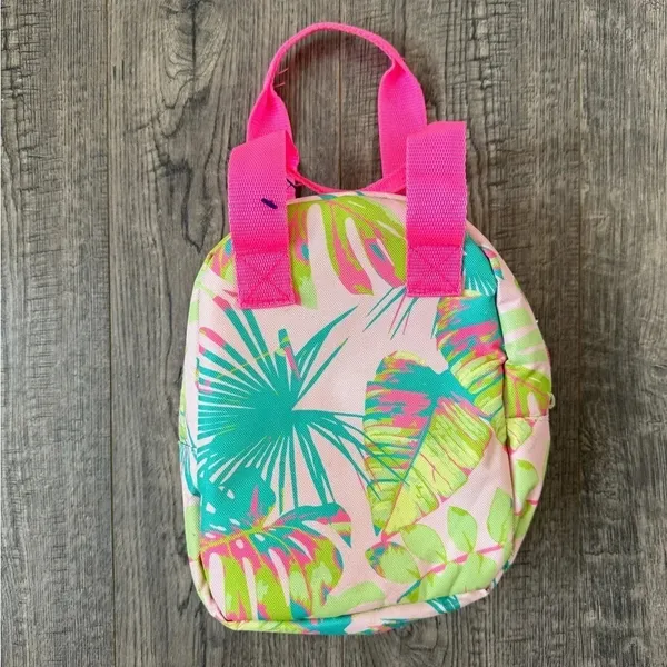 Fridge Pak Personal Insulated Lunch Bag- Sugar Plum Peacock Neon - Image 2