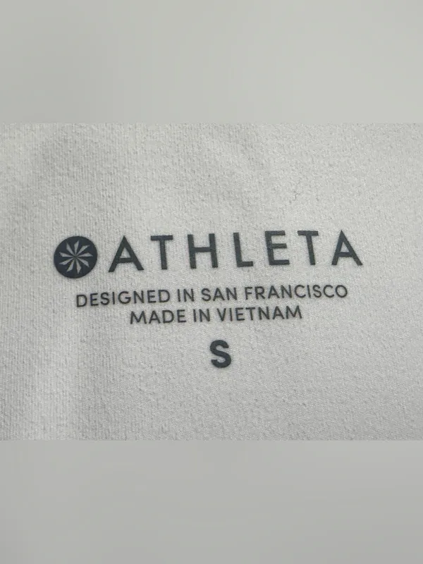 Athleta bike shorts size Small white - Image 8